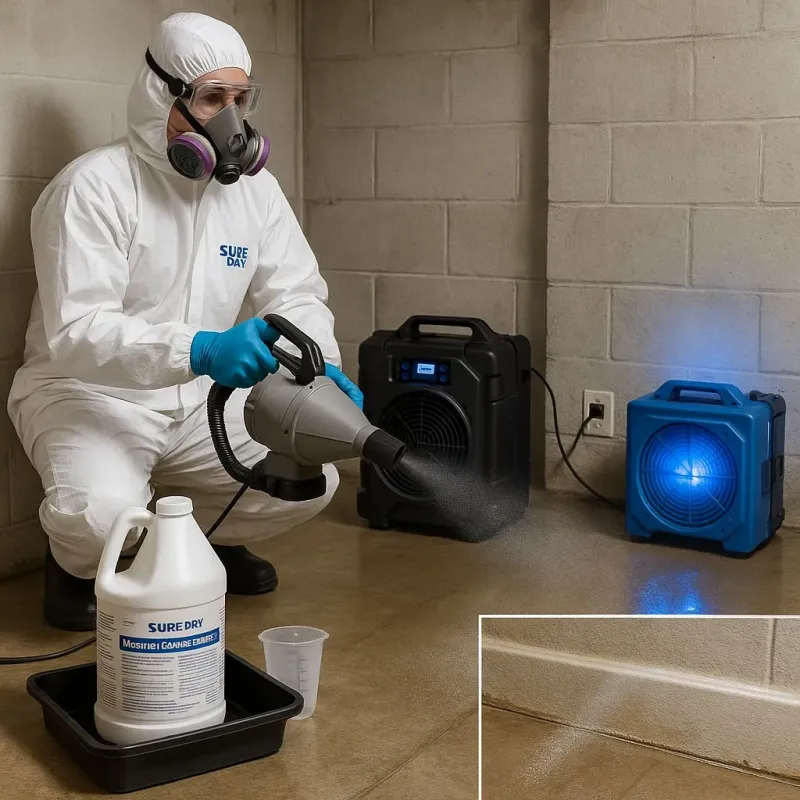 Sanitization and Odor Removal process in West Bradenton, FL