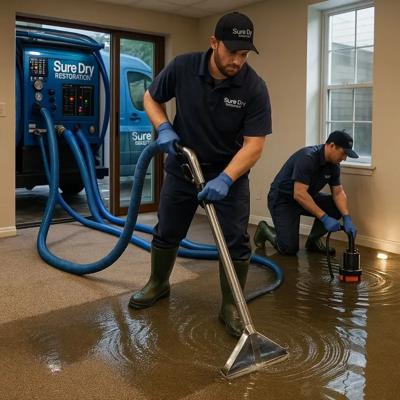 Water Extraction and Removal process in West Bradenton, FL